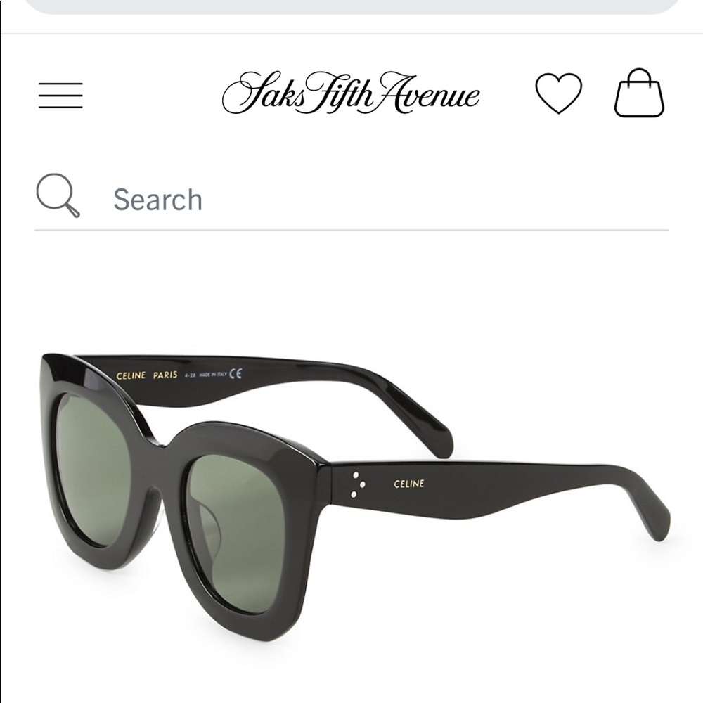 CELINE 49MM Round Cateye Sunglasses